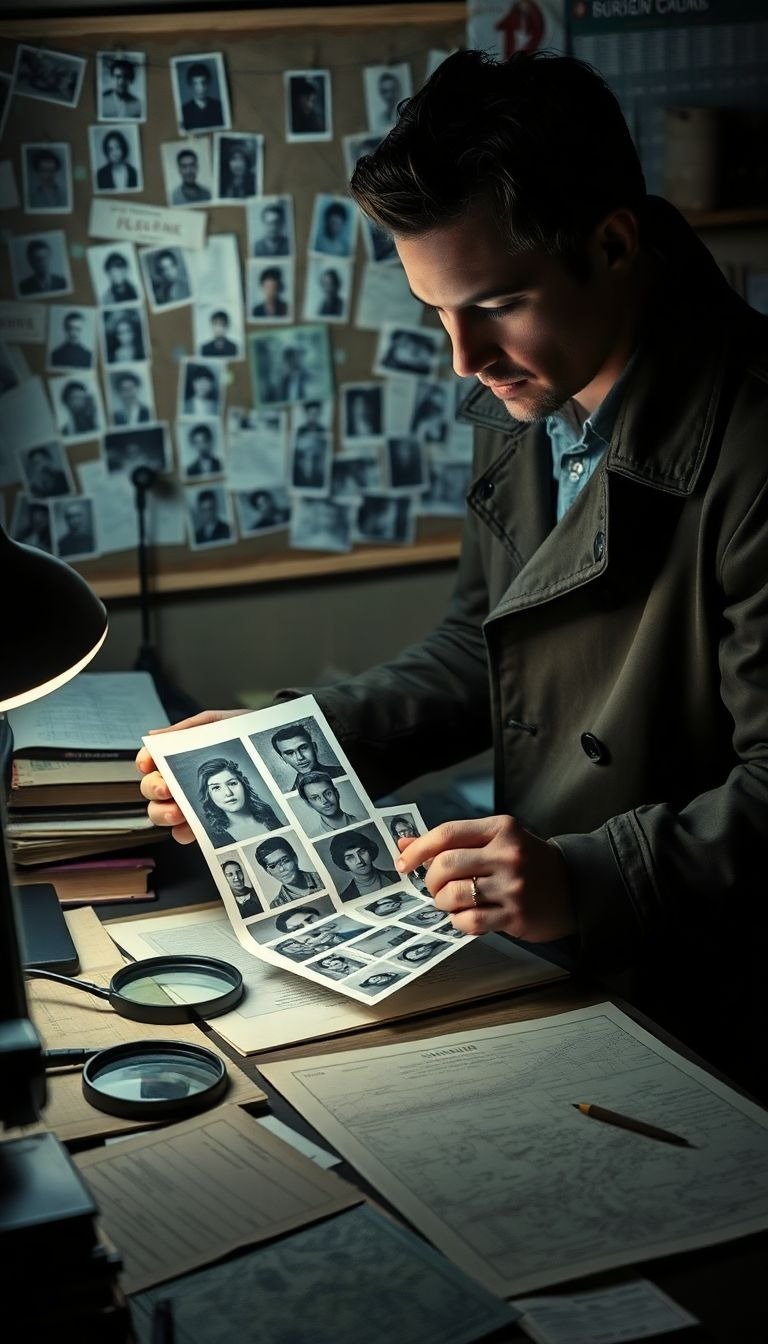 NSS Detective Service — reviewing case files